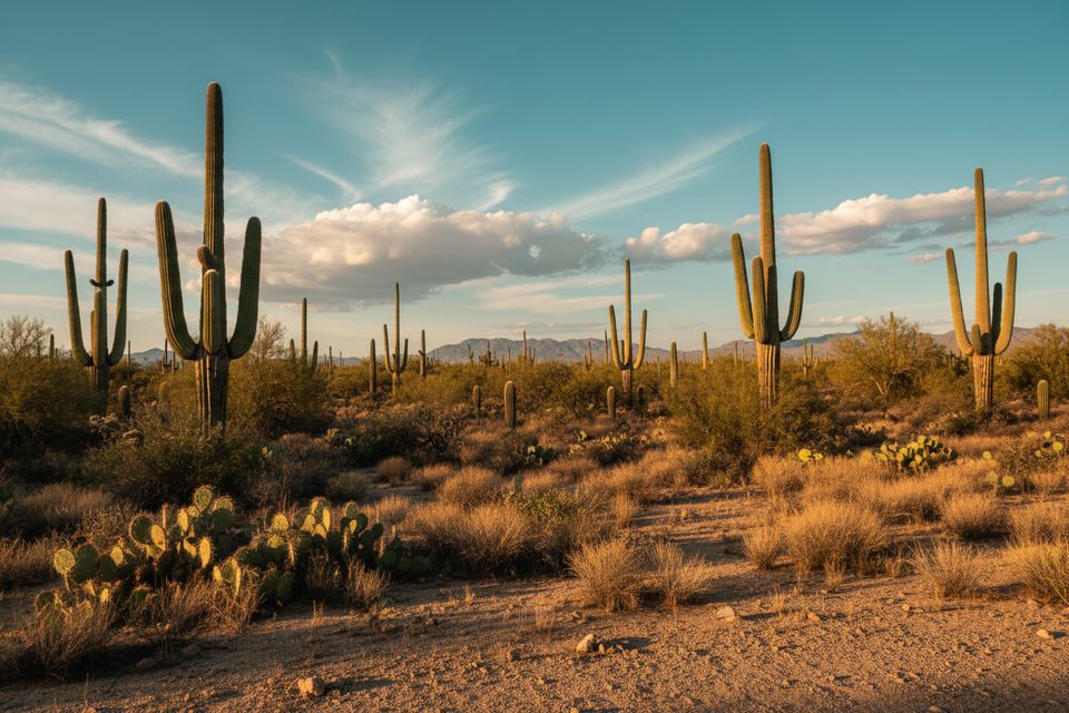 Cactus Forest Overlook, Saguaro National Park