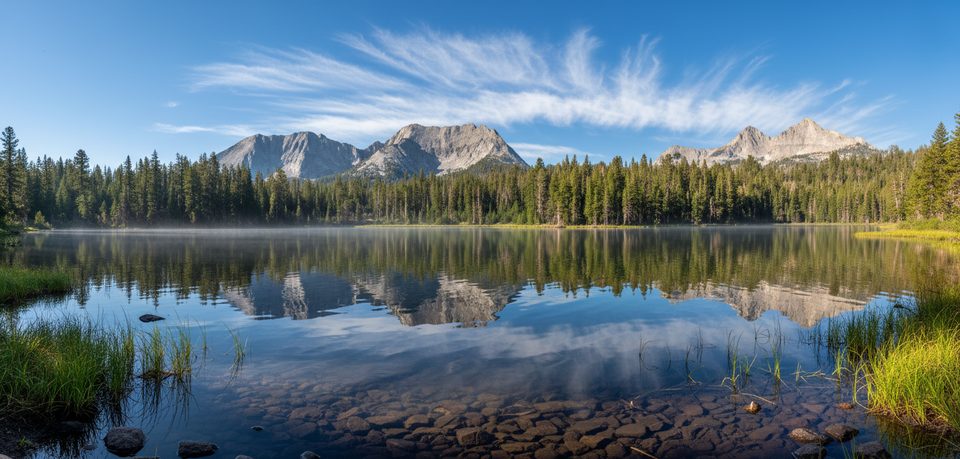 Moraine Lake, Sequoia National Park