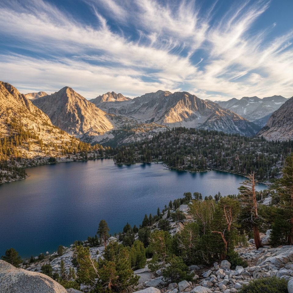 Crystal Lake (Lakes Trail), Sequoia National Park
