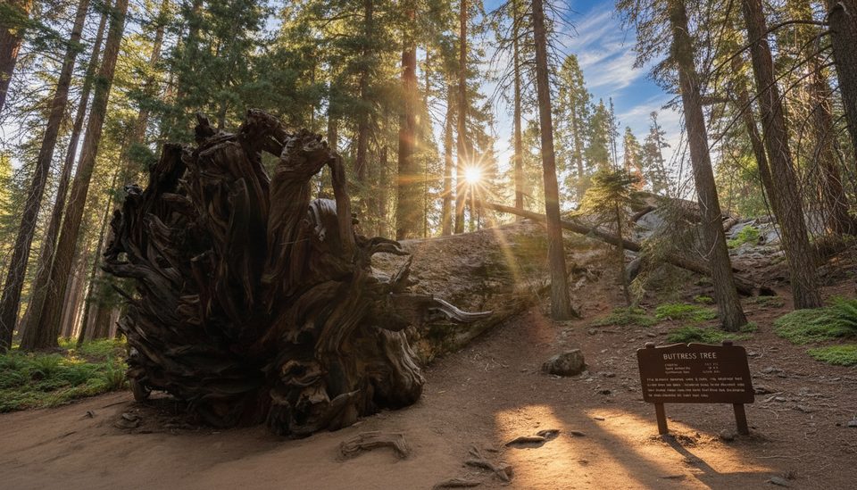 Buttress Tree, Sequoia National Park