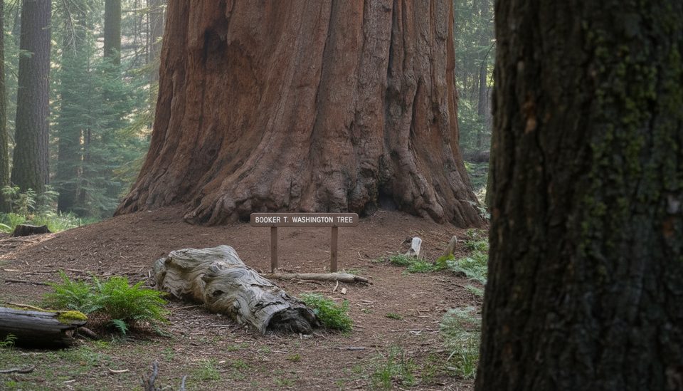 Booker T. Washington Tree, Sequoia National Park