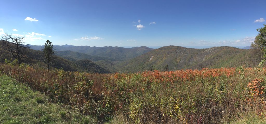 Brown Mountain Overlook, Shenandoah National Park