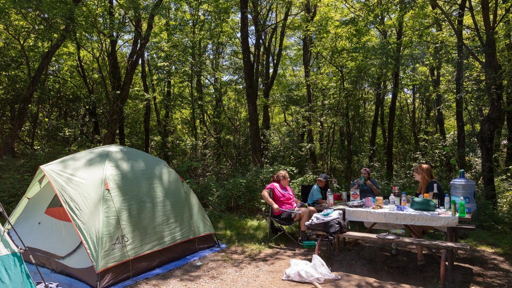 Loft Mountain Campground, Shenandoah National Park