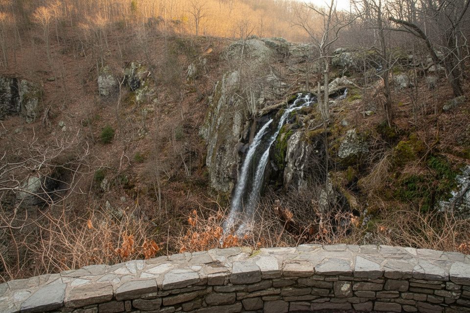 Lewis Falls Overlook, Shenandoah National Park