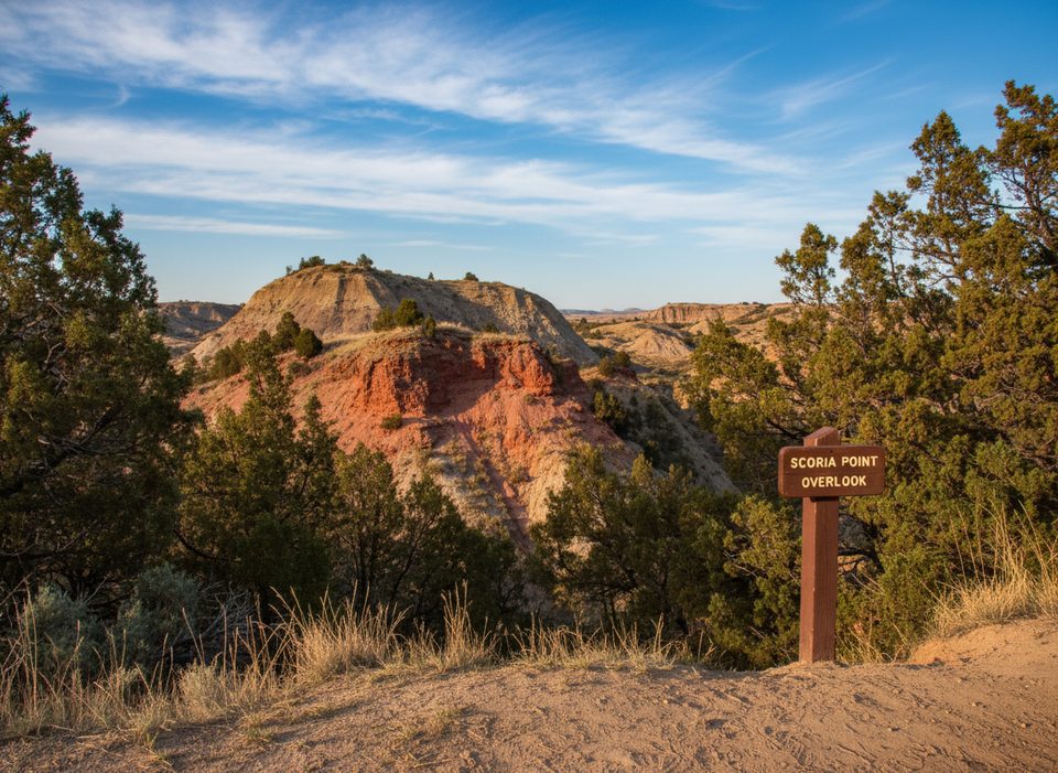 Scoria Point Overlook, Theodore Roosevelt National Park