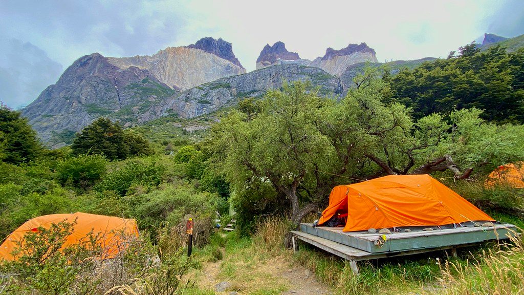 Camping Cuernos, Torres del Paine National Park