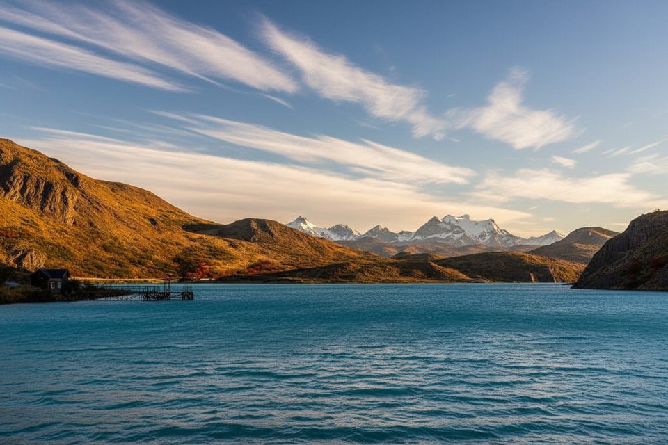 Pudeto Dock (Lago Pehoé), Torres del Paine National Park