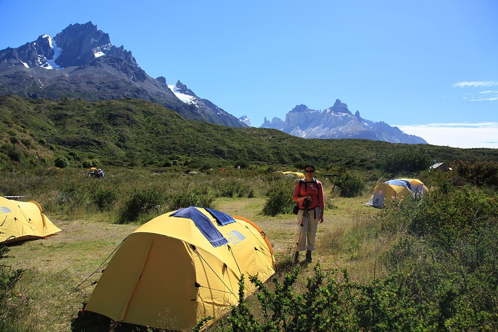 Pehoé campsite, Torres del Paine National Park