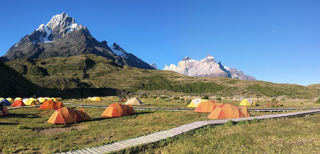 Camping Paine Grande, Torres del Paine National Park