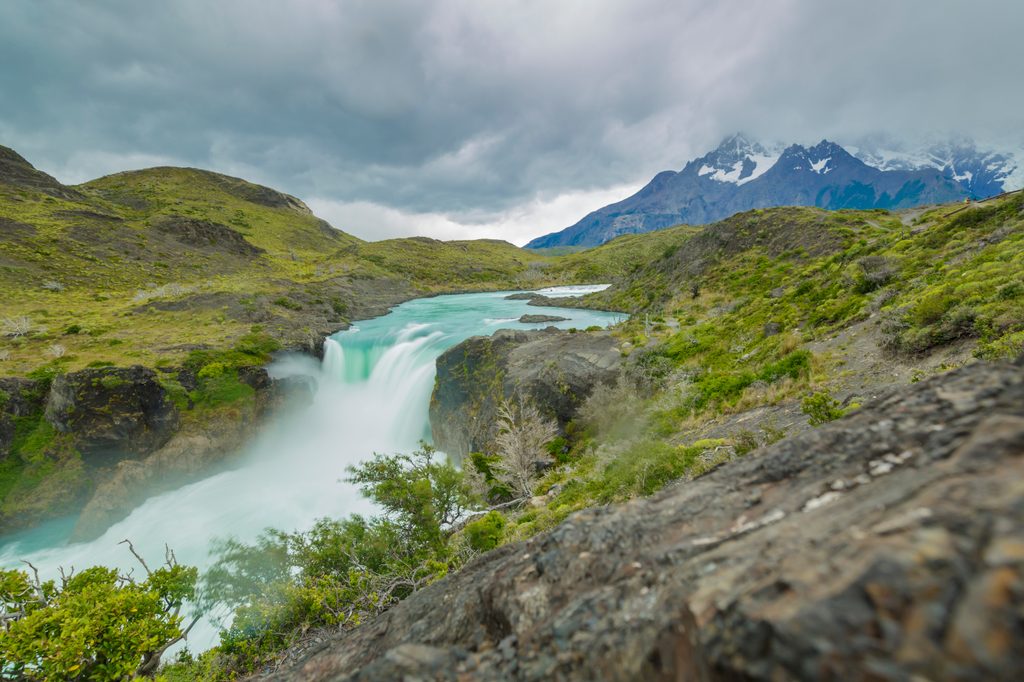 Paine Falls, Torres del Paine National Park