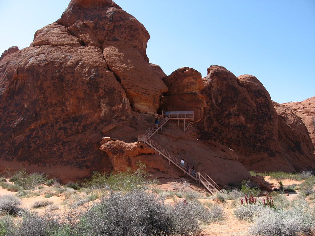 Atlatl Rock, Valley of Fire State Park