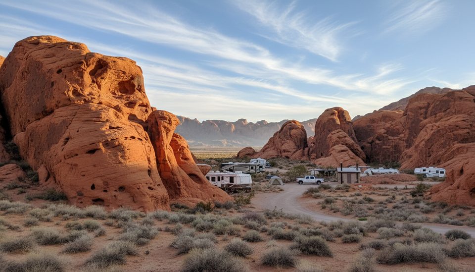 Arch Rock Campground, Valley of Fire State Park