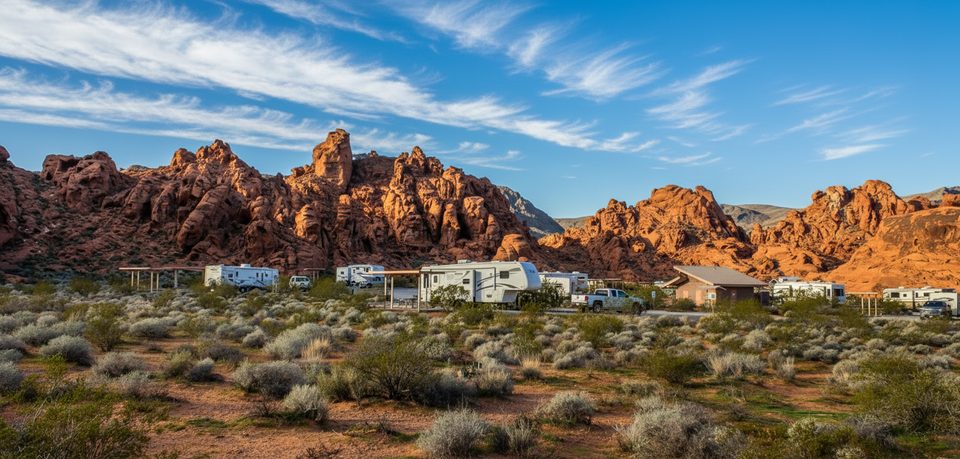 Atlatl Rock Campground, Valley of Fire State Park