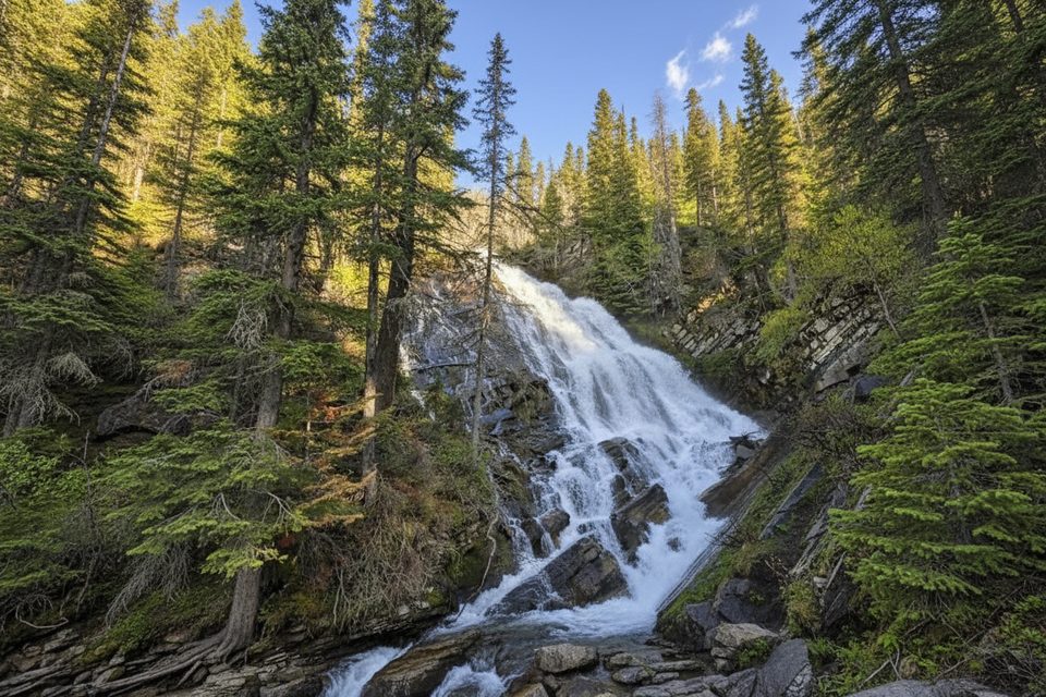 Upper Bertha Falls, Waterton Lakes National Park