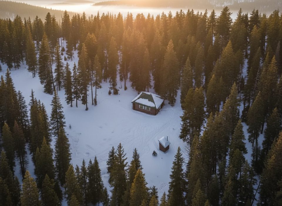 Cameron Lake Cabin, Waterton Lakes National Park