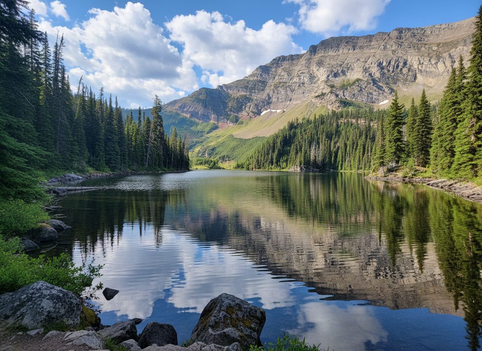 Lone Lake, Waterton Lakes National Park