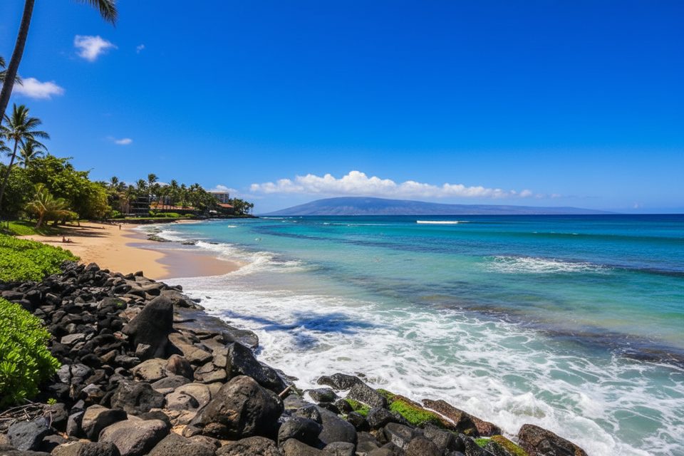 Honokowai Beach Park, West Maui Scenic Drive