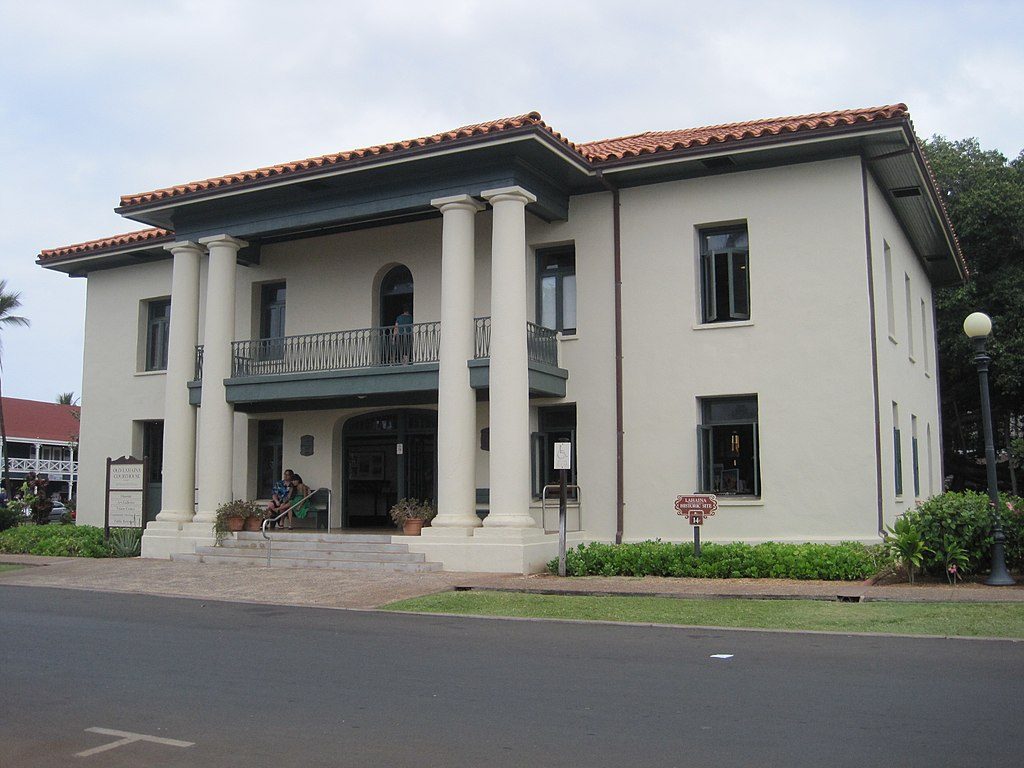 Old Lahaina Courthouse, West Maui Scenic Drive