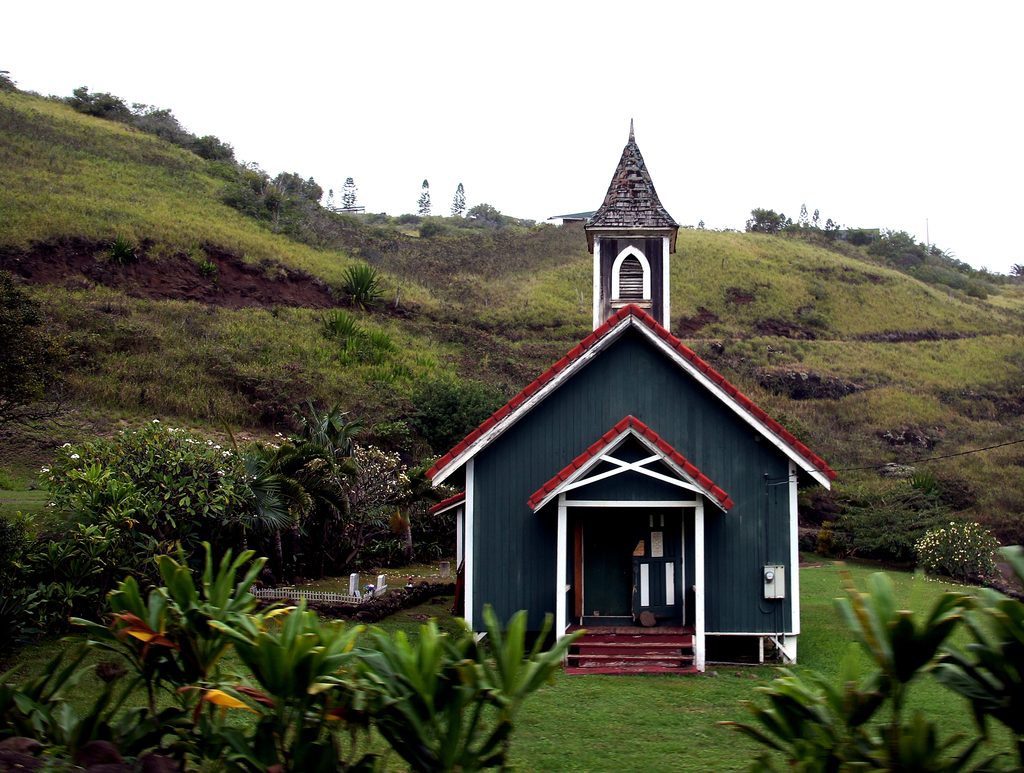 Kahakuloa Hawaiian Congregational Church, West Maui Scenic Drive