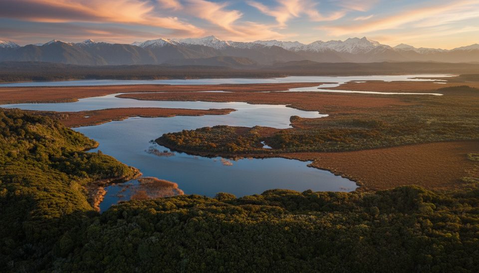 Ōkārito Lagoon, Westland Tai Poutini National Park