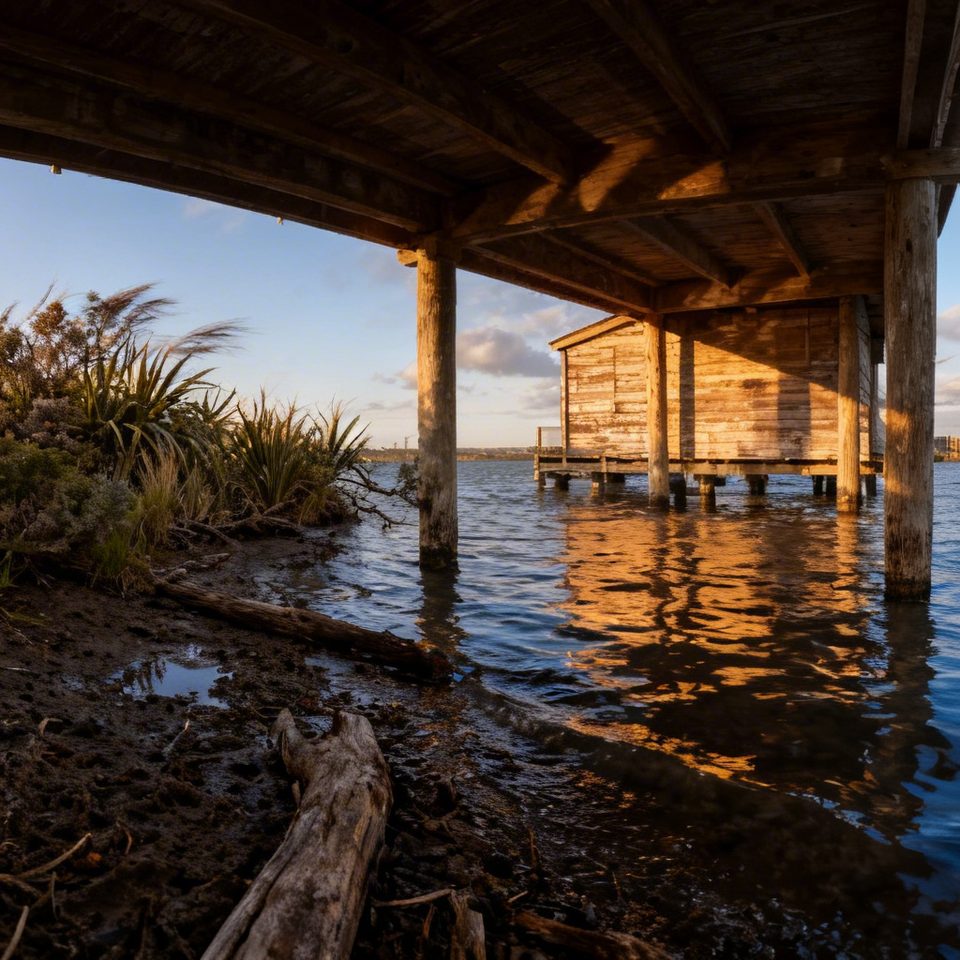 Ōkārito Wharf, Westland Tai Poutini National Park
