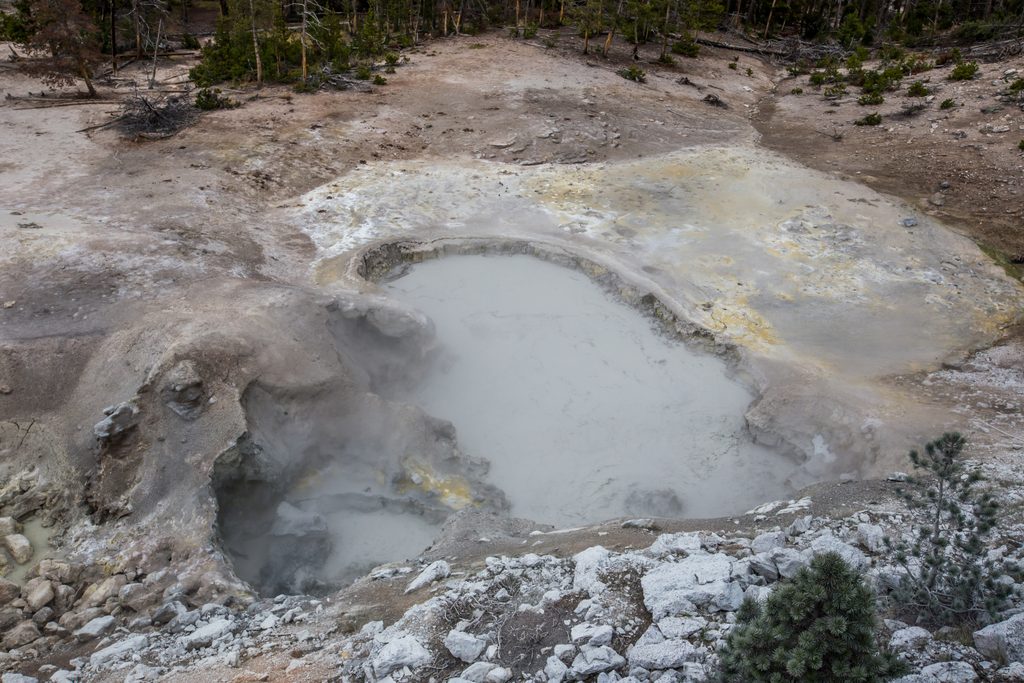 Sulphur Caldron, Yellowstone National Park