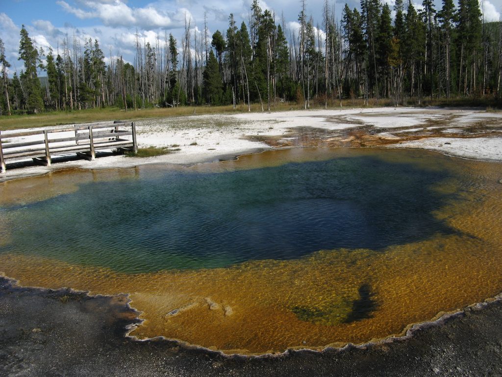 Sunset Lake, Yellowstone National Park