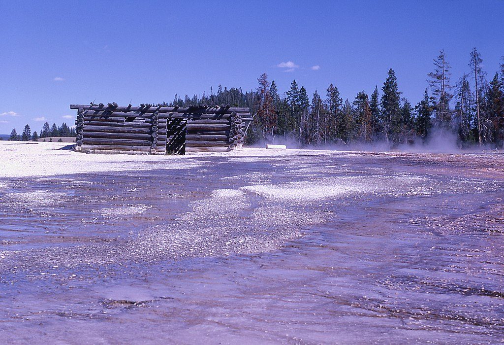 Queen's Laundry Bath House, Yellowstone National Park