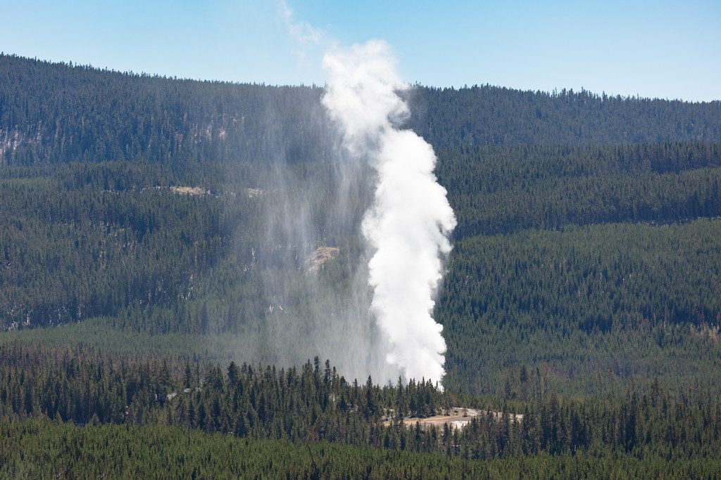 Norris Geyser Basin Overlook, Yellowstone National Park