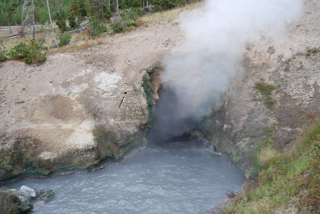 Dragon's Mouth Spring, Yellowstone National Park