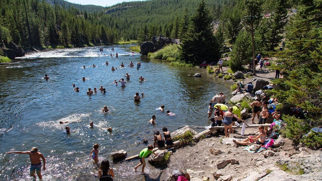 Firehole Swimming Area, Yellowstone National Park