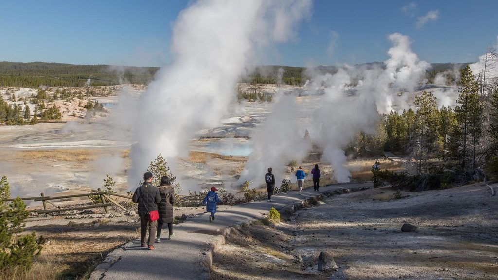 Porcelain Basin, Yellowstone National Park