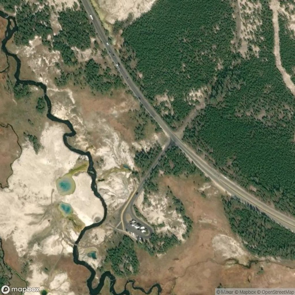 Pentagonal Spring, Yellowstone National Park