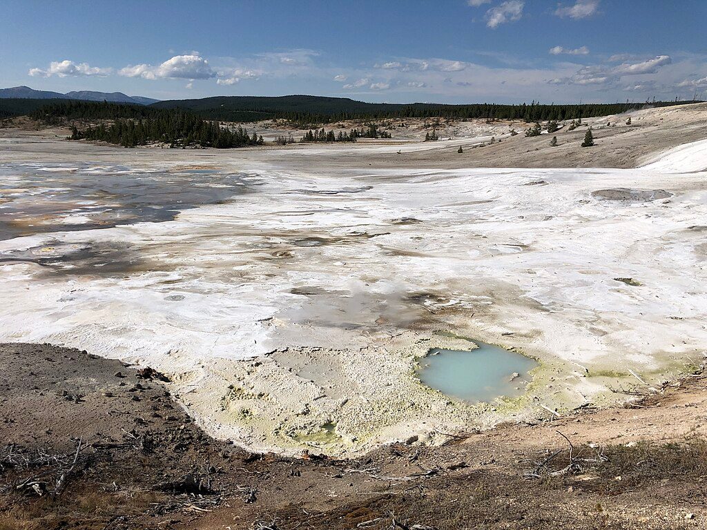 Porcelain Springs, Yellowstone National Park