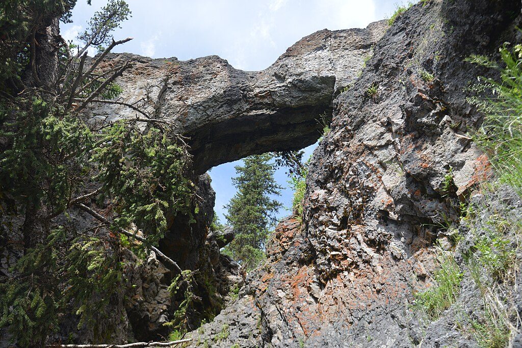 Natural Bridge, Yellowstone National Park