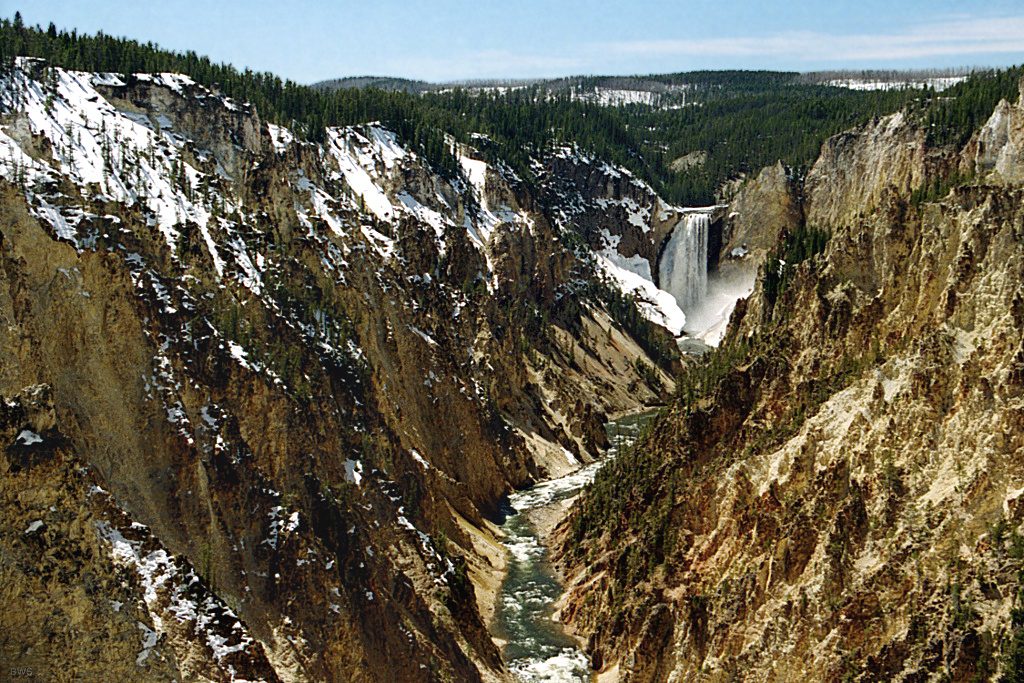 Yellowstone Falls, Yellowstone National Park
