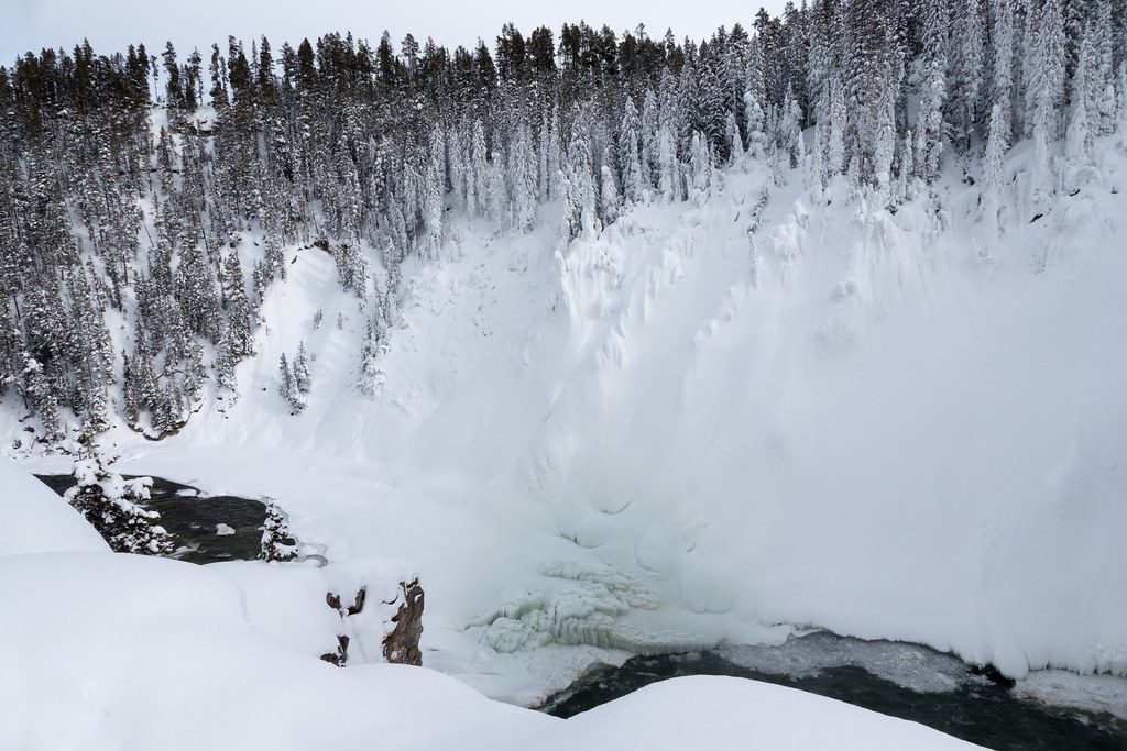 Brink of the Upper Falls, Yellowstone National Park