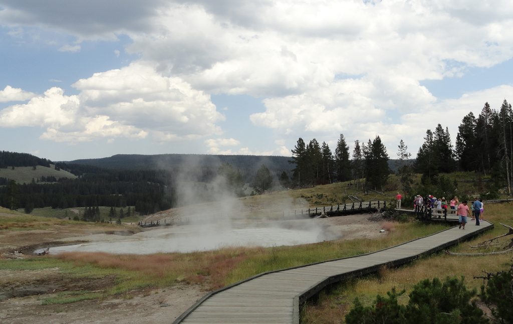 Churning Caldron, Yellowstone National Park