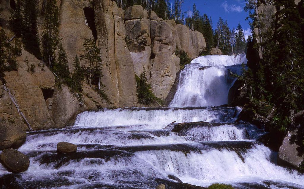Terraced Falls, Yellowstone National Park