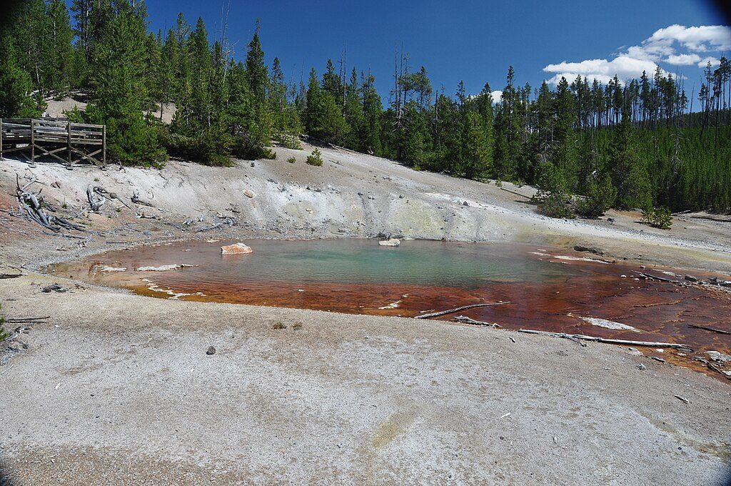 Echinus Geyser, Yellowstone National Park