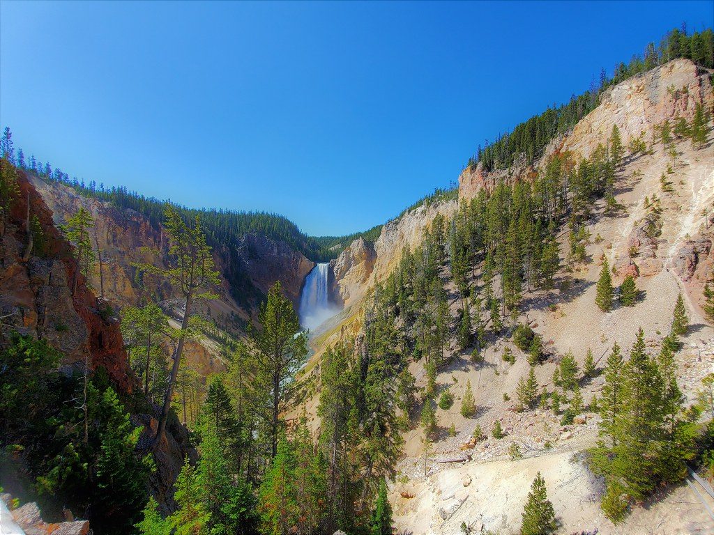 Canyon Lookout Point, Yellowstone National Park