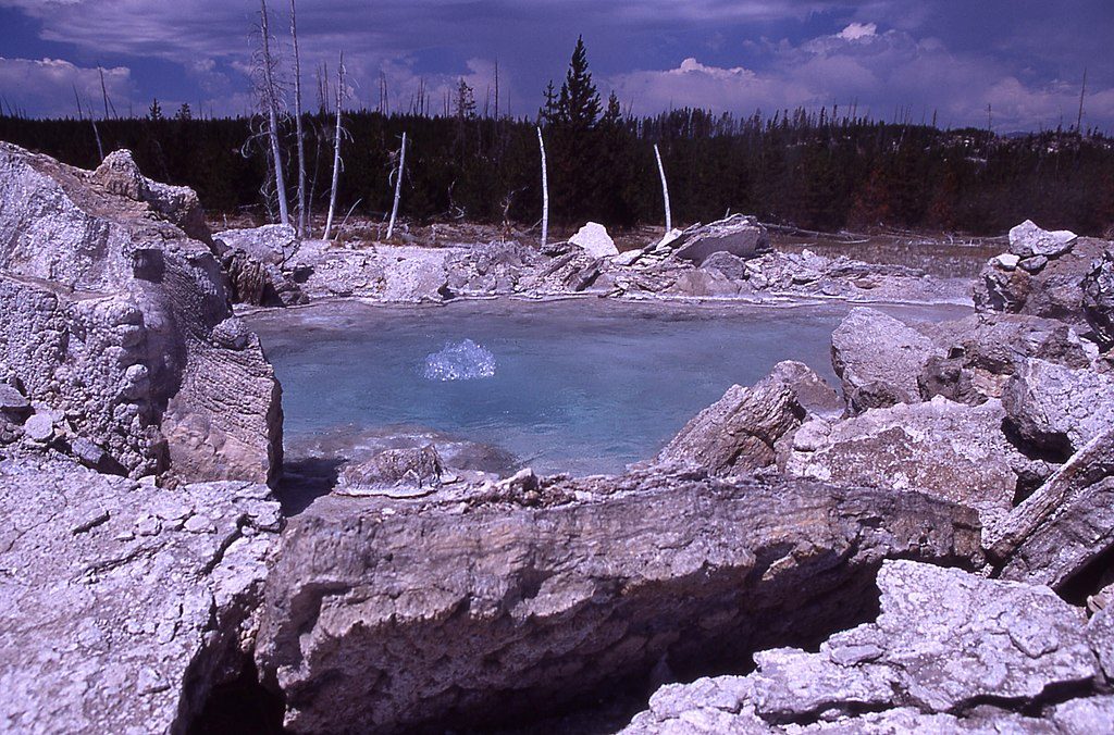 Porkchop Geyser, Yellowstone National Park