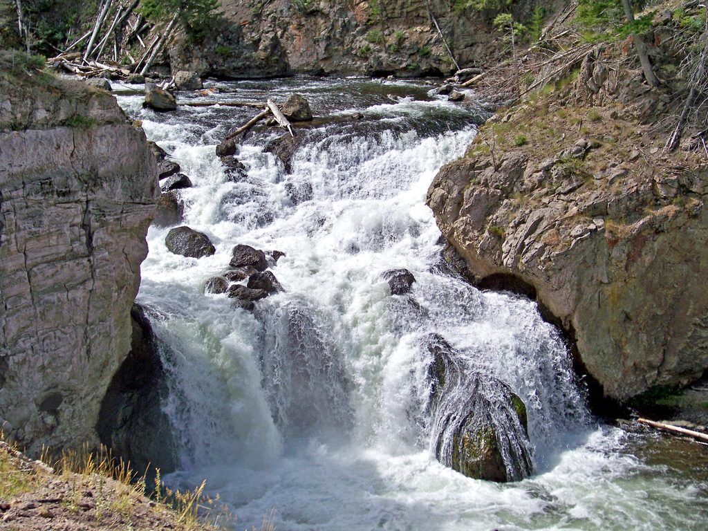 Firehole Falls, Yellowstone National Park