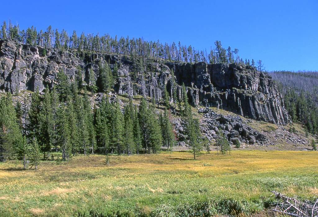 Obsidian Cliff, Yellowstone National Park