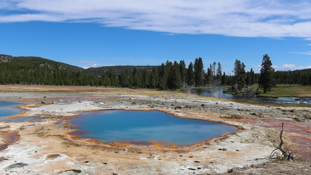 Black Opal Pool, Yellowstone National Park