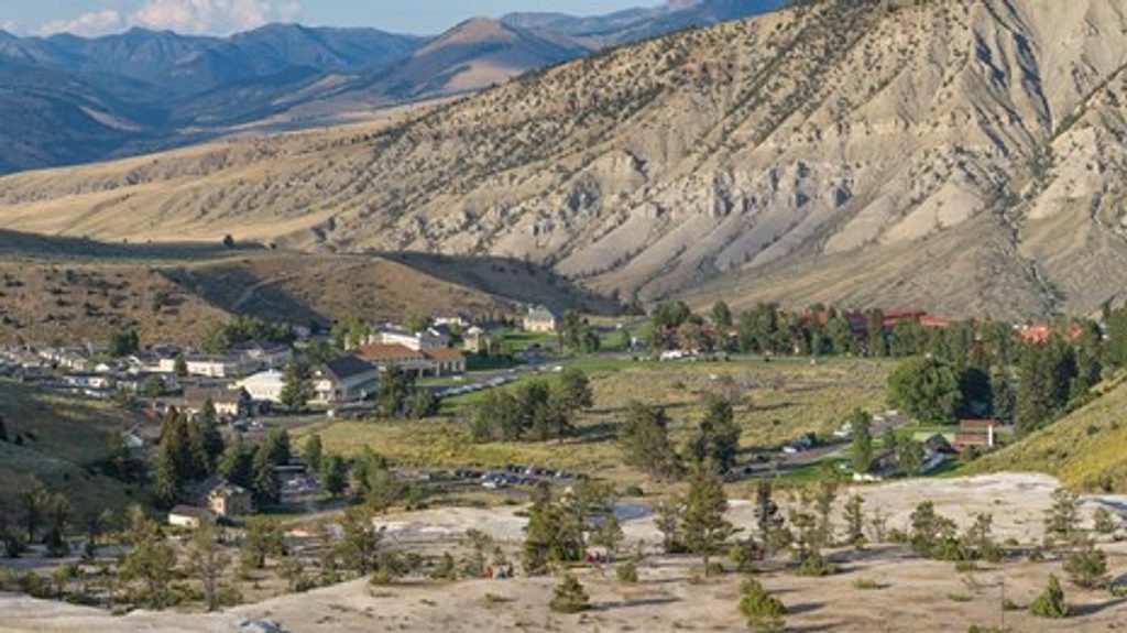 Washburn Hotsprings Overlook, Yellowstone National Park