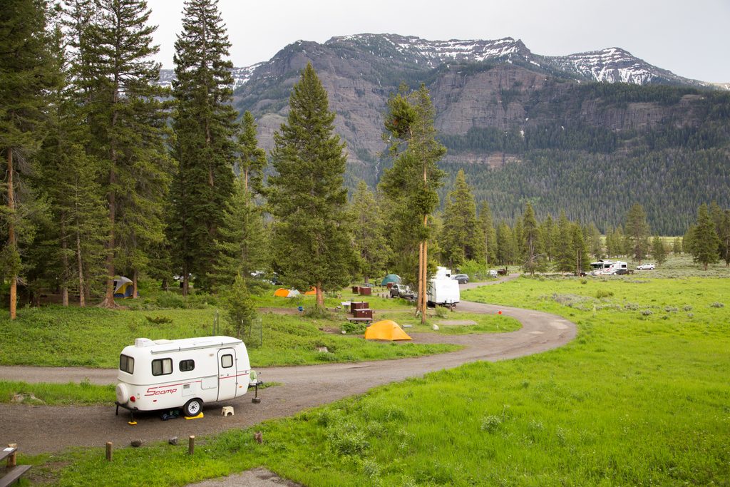Pebble Creek Campground, Yellowstone National Park