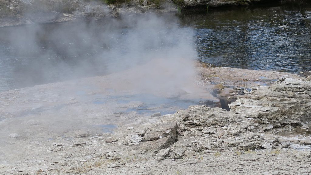 Fan Geyser, Yellowstone National Park