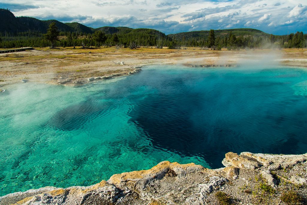 Sapphire Pool, Yellowstone National Park