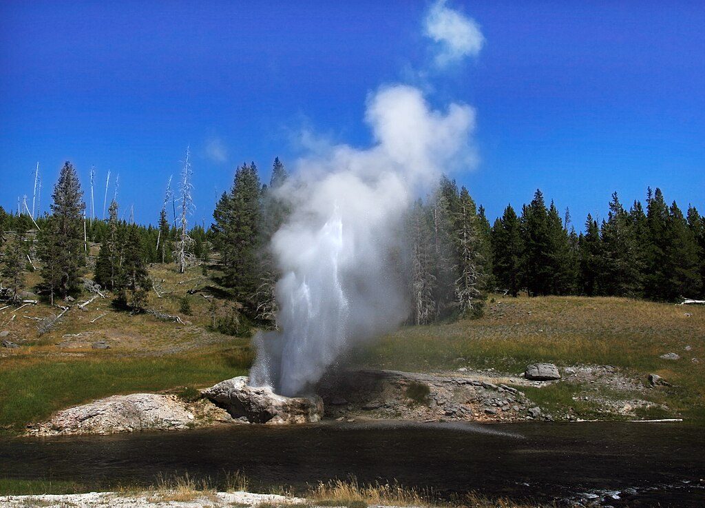 Riverside Geyser, Yellowstone National Park